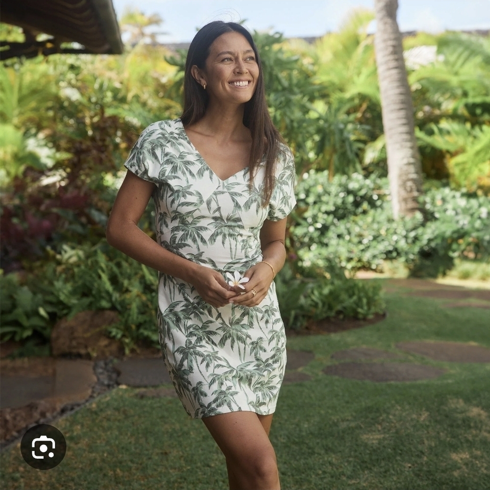Reyn Spooner | DREAMY PALMS ZOEY DRESS